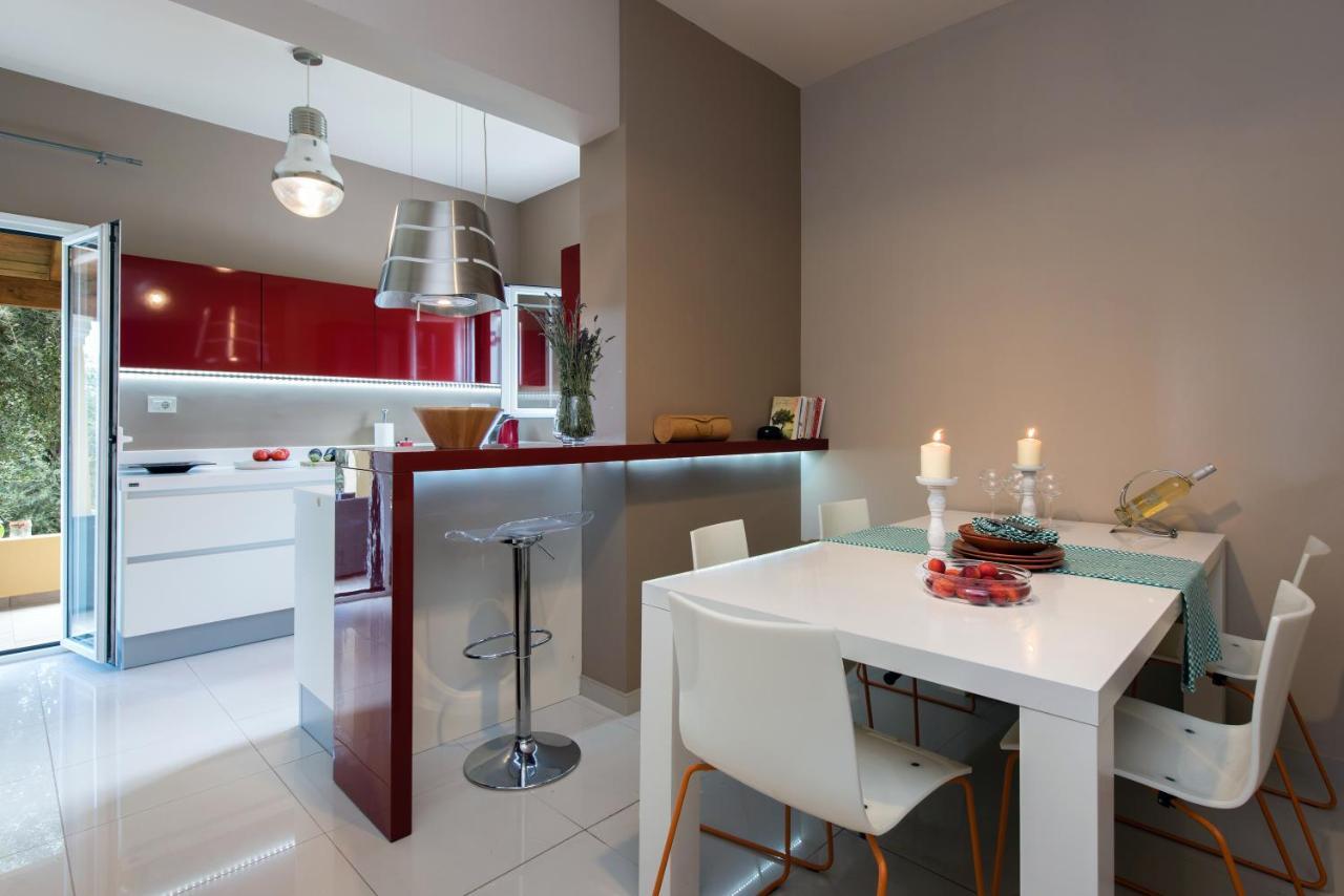 Terra Rossa By Konnect, Views To Ionian Sea Vila Spartylas Exterior foto