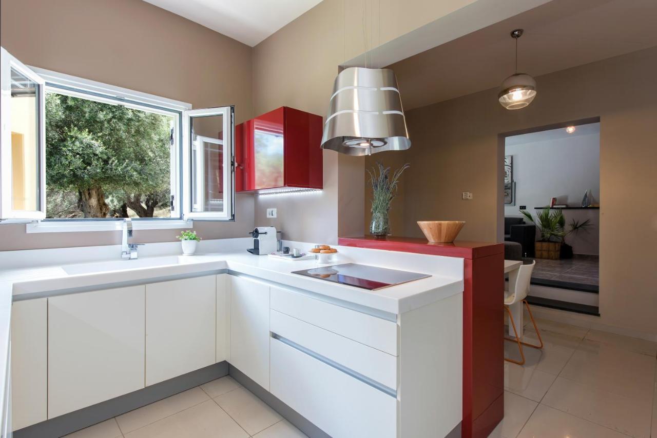 Terra Rossa By Konnect, Views To Ionian Sea Vila Spartylas Exterior foto
