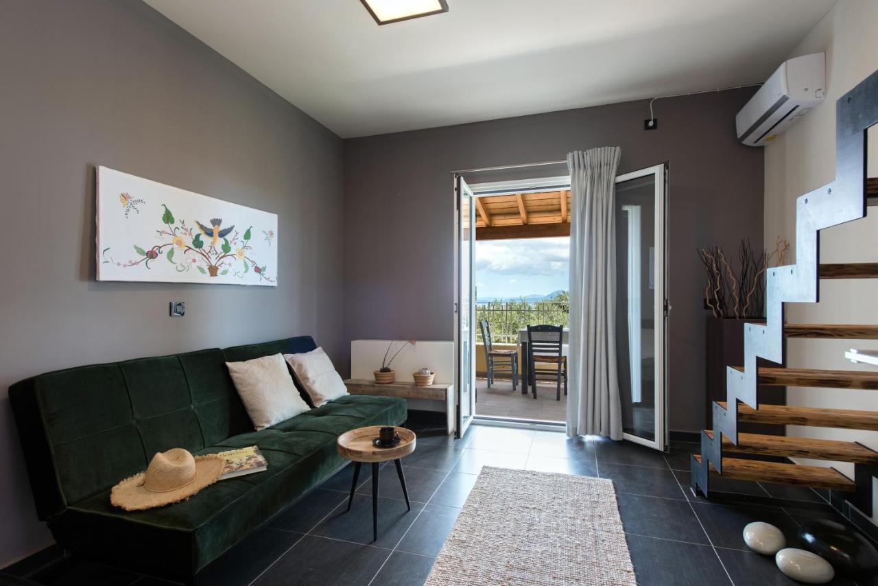 Terra Rossa By Konnect, Views To Ionian Sea Vila Spartylas Exterior foto